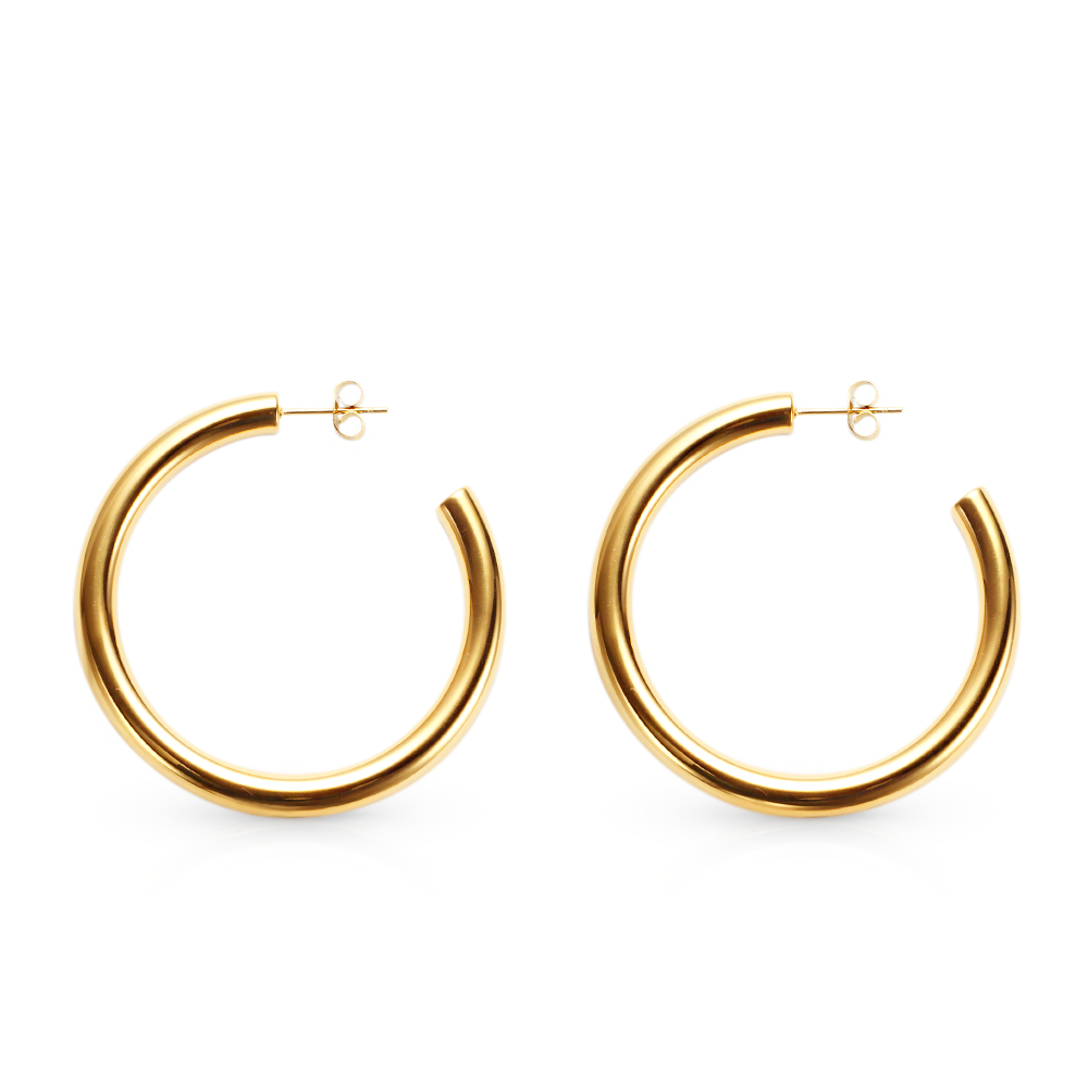 Willow Large Hoops